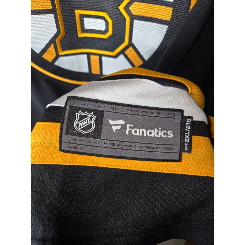 Boston Bruins Morgan Geekie Fanatics Breakaway Home Jersey Mens 2XL - Picture 5 of 7